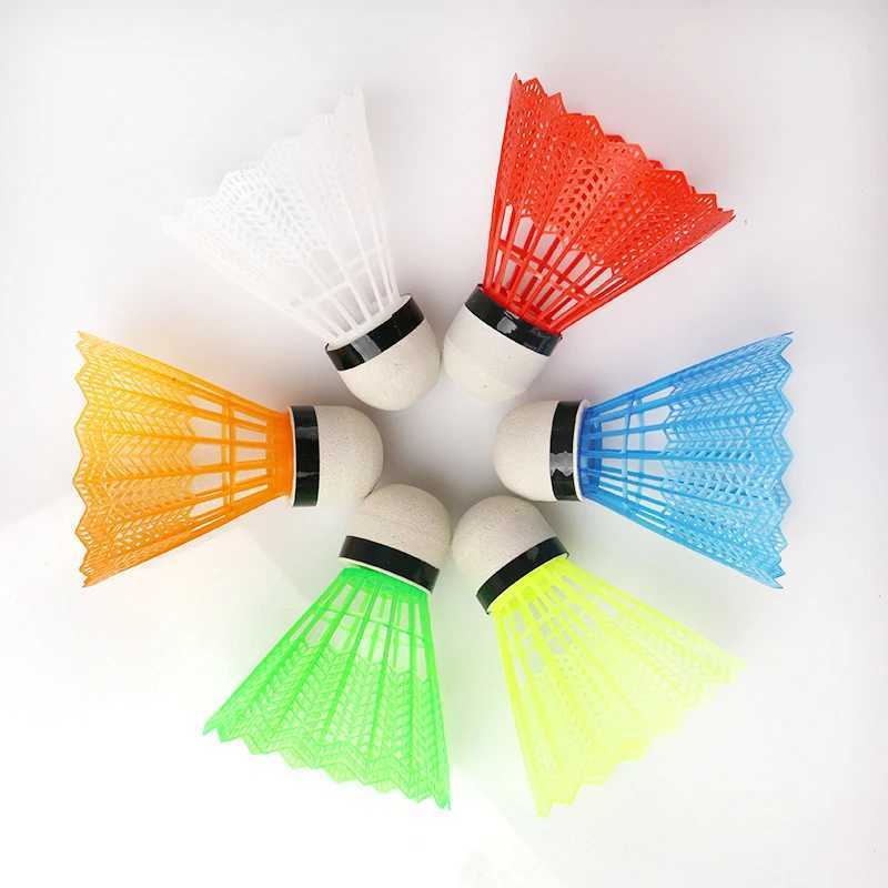 12 Pcs/Set Colorful Shuttlecocks Badminton Foam Balls Leisure Sport Games Y240912