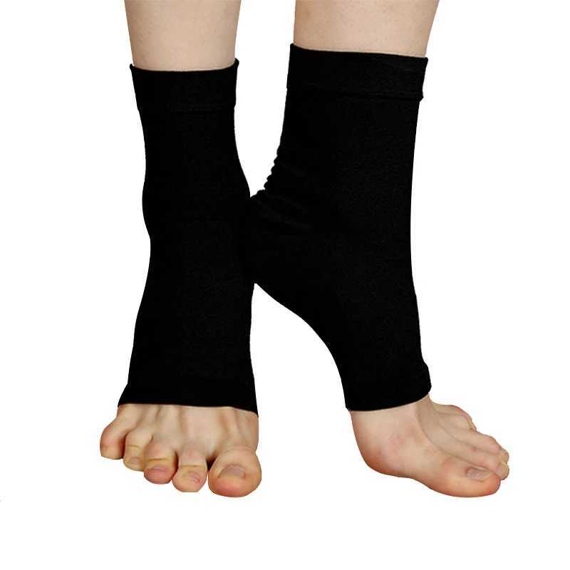 Foot Compression Sleeve Elastic Ankle Brace Support Plantar Fasciitis Socks Arch Support Basketball tobillera deportiva XXL Y240913