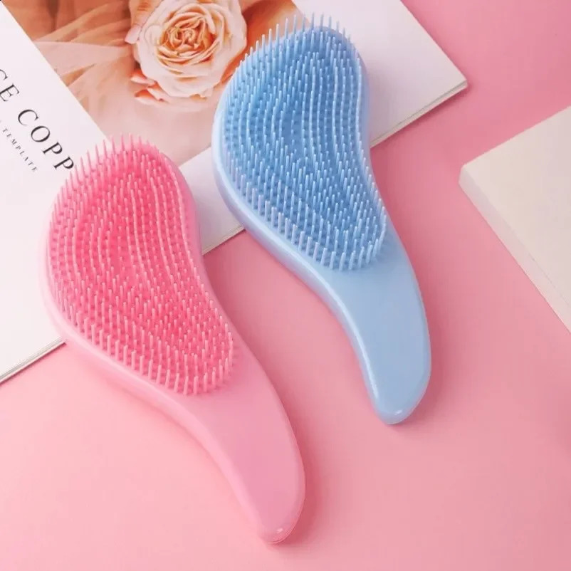 Magic Detangling Comb Antistatic Massage Hair Brush Tangle Detangle Air Cushion Salon Barber Styling Tools 240911