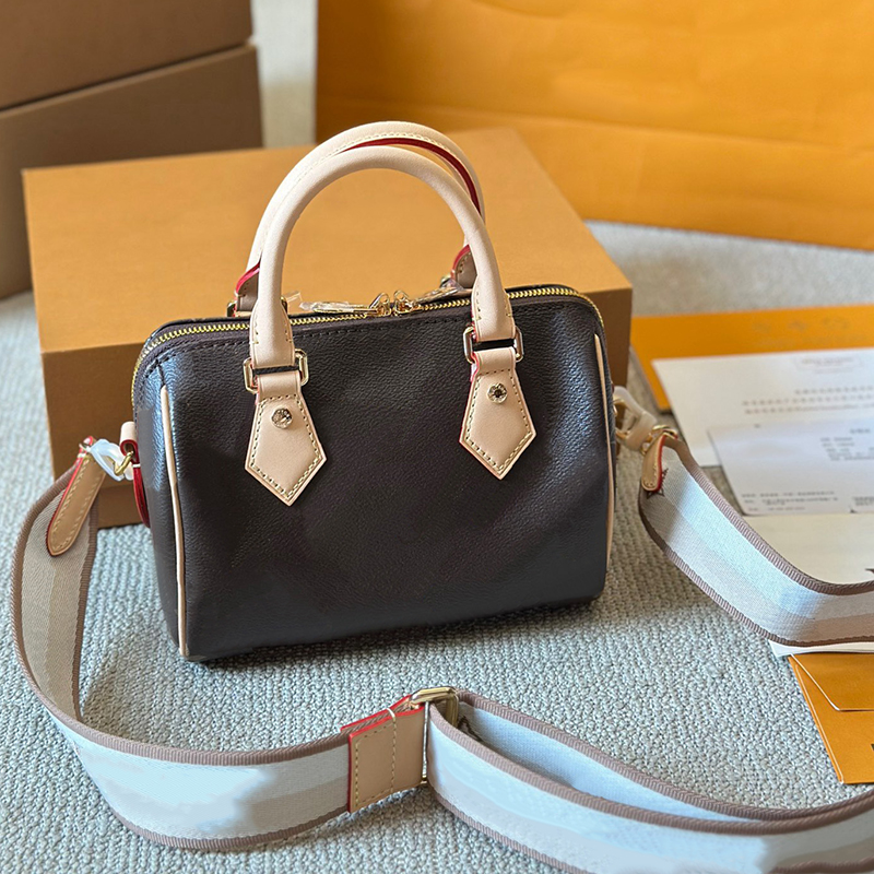 leather Handbag women shoulder bag designer chain crossbody bag nano 20cm 16cm series