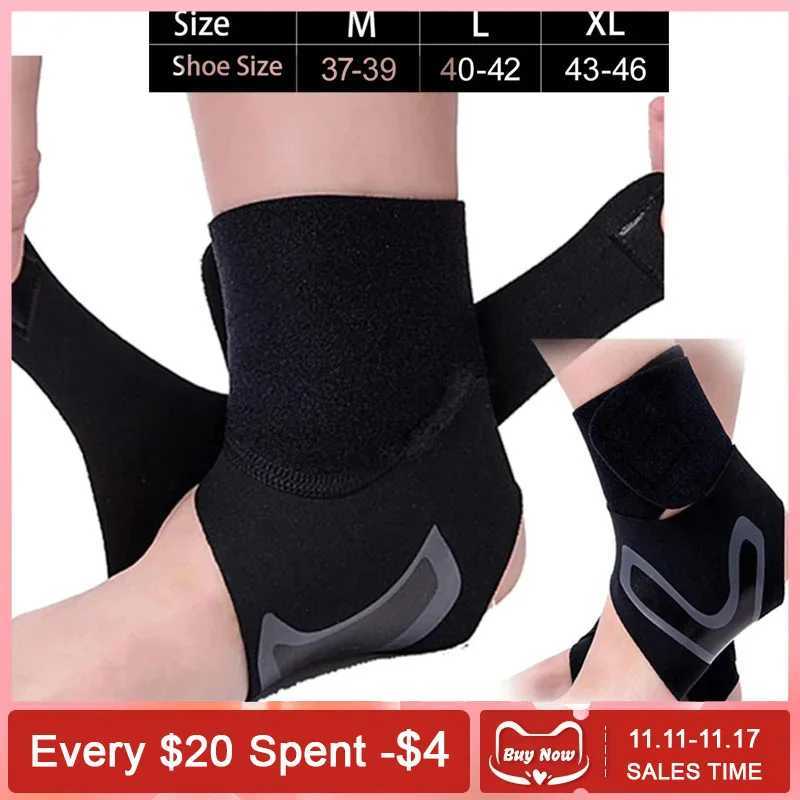 Adjustable Compression Ankle Sleeve Elastic Ankle Brace Guard Foot Anti-Sprain Support Heel Protective Strap Protector Legs Y240913