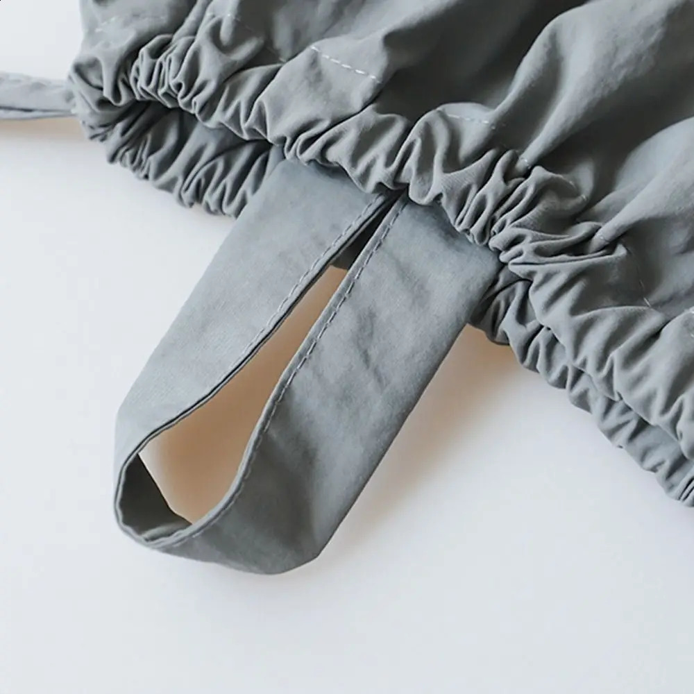 Korean Style Drawstring Backpack Commute Portable Type Nylon Backpack Niche Large Capacity Fabric Shoulder Bag 240912