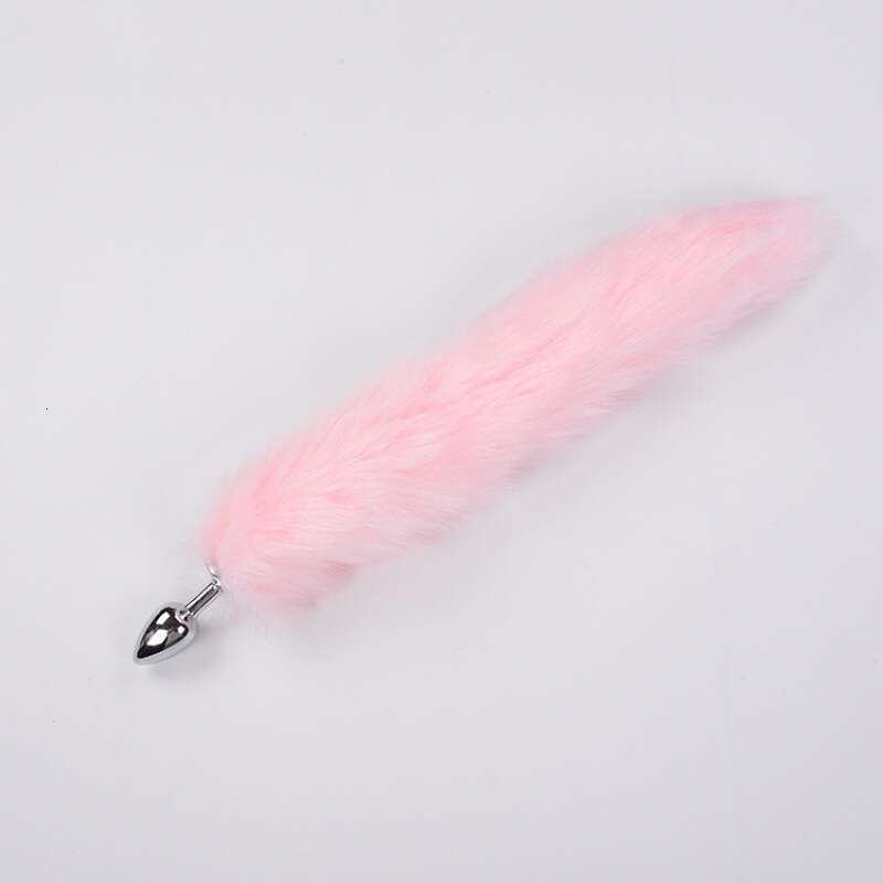 Fox Tail Metal Vestibular Anal Sela Ball SM Role Play Training Alternative Toys Adult Sexual Products