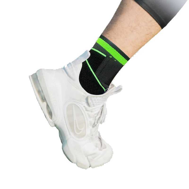 Ankle Support Brace Adjustable Strong Compression Knittd Ankle Sleeve For Men Women Sports Protection Y240913