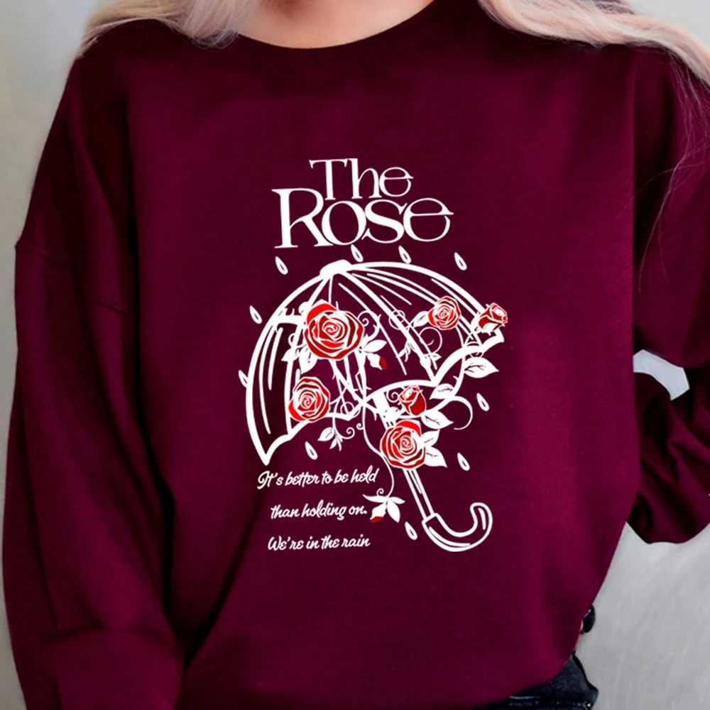 Aesthetic Shes in The Rain Sweatshirt The Rose Kpop Shirt Dawn To Dusk Tour Sweater Kpop Rock Hoodie Streetwear Women Tops M240912