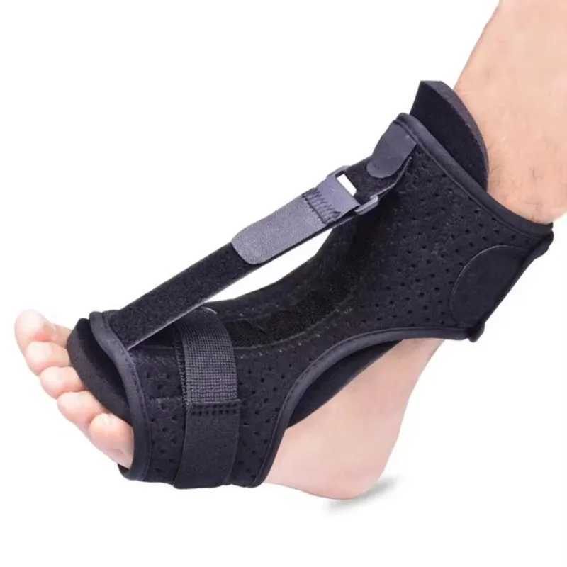 Ankle Support Compression Foot Drop Orthosis Varus Orthosis Plantar Fascia Rehabilitation Fixed Foot Rest Socks Adjustable Y240913