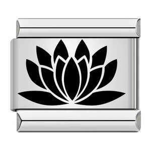 Titanium Steel Laser Engraved Wer bead Bracelet DIY Elastic Strap Chain Italian Charms Italian Charm Links Stainless Steel Fit 9Mm Bracelet Jewelry DI