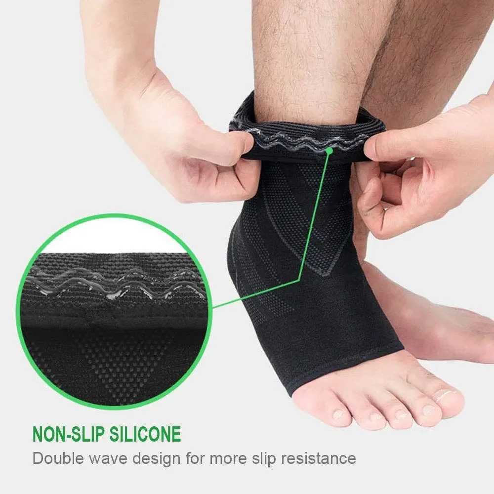1Pcs Ankle Brace Compression Support Sleeve for Women Men Ankle Compression Socks for Plantar Fasciitis Foot Ankle Swelling Y240913