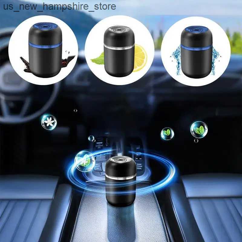 Car Air Freshener Car Air Refresher Home Aromatherapy Baseu Car Diffuser Humidifier Auto Air Purifier Auto Electric Air Diffuser Aroma FragranceL24091