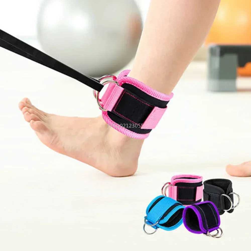 1PC Adjustable Ankle Strap Leg Strength Training Exercise Sport Protector Ankle Brace Support Belt Fitness Gym Workout Equipment Y240913
