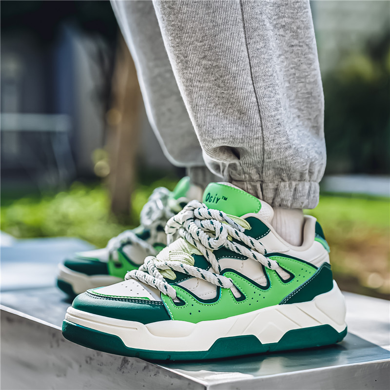 Men Sports Clunky Running Shoes Versatile Athleisure Sneakers fashion