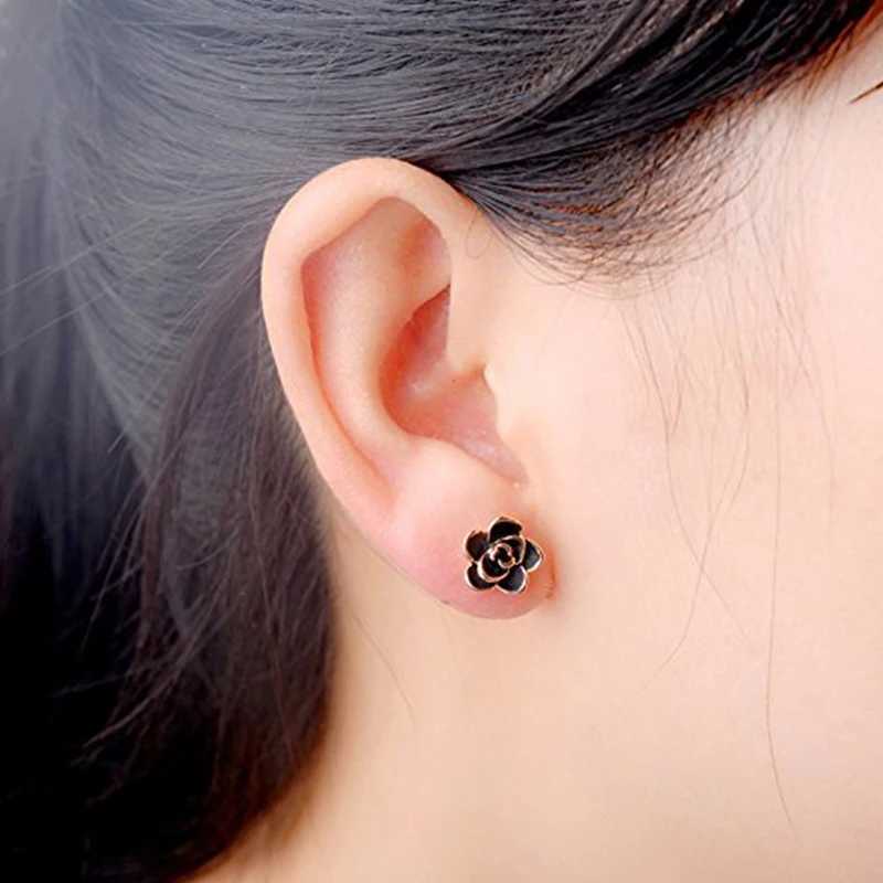 2PCS Stainless Butterfly Heart Ear Buckle Korean Style Simulated Pearl Clip On Earring Stud Cz Non Pierced Earrings For WomenX240913