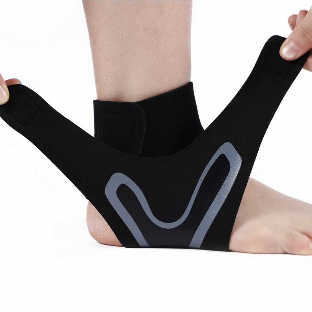 1Pair Sport Ankle Stabilizer Brace Compression Ankle Support Tendon Pain Relief Strap Foot Sprain Injury Wraps Run Basketball Y240913