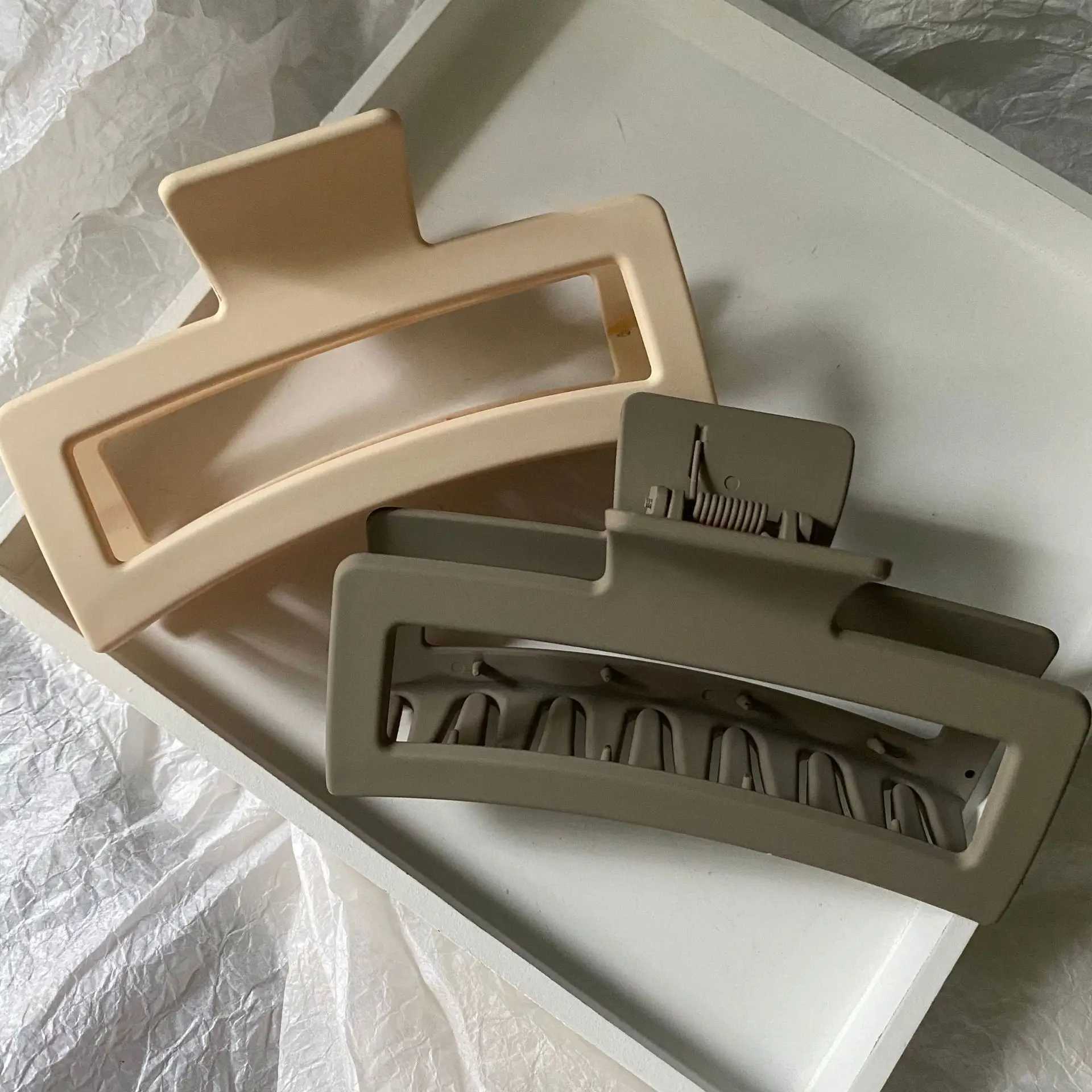 Muweordy 13cm(5.12inch) Large Size Hairpin Crab Vintage Hair Claws Trendy Hair Clip Hair Accessories For Woman With Thick HairX240912