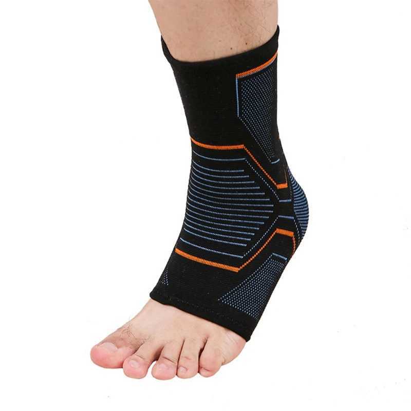 1 PCS 3D Compression Nylon Strap Belt Ankle Protector Football Ankle Support Basketball Ankle Brace Protective Y240913