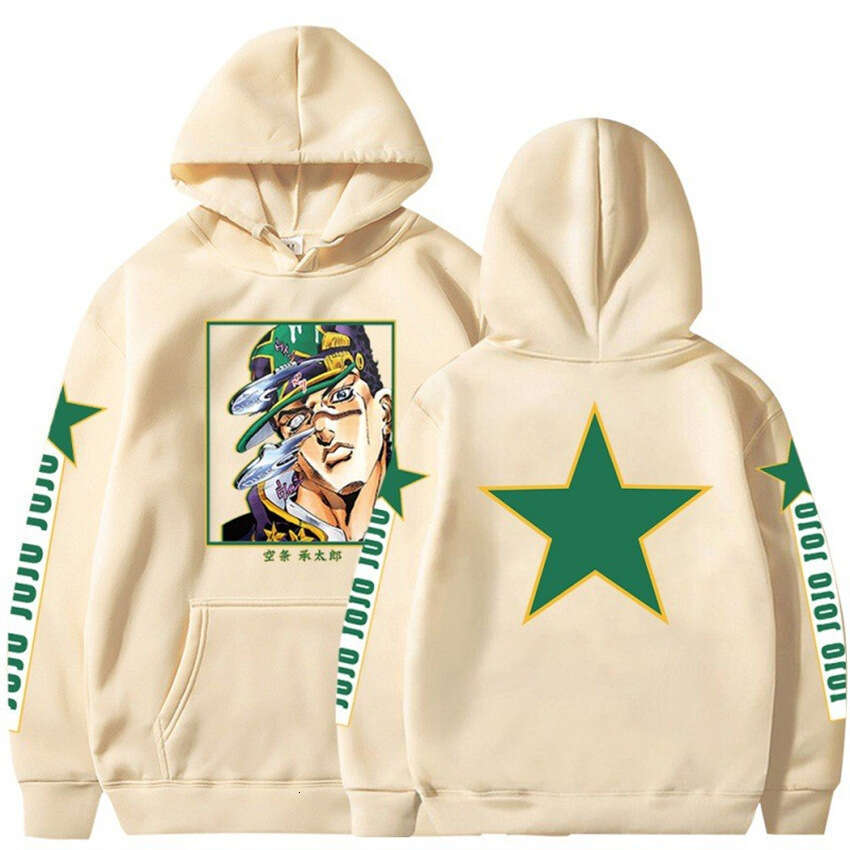 New Cross-Border Anime Wonderful Adventure Cartoon Printing Hoodie Fashion Brand Loose Hoodie Men