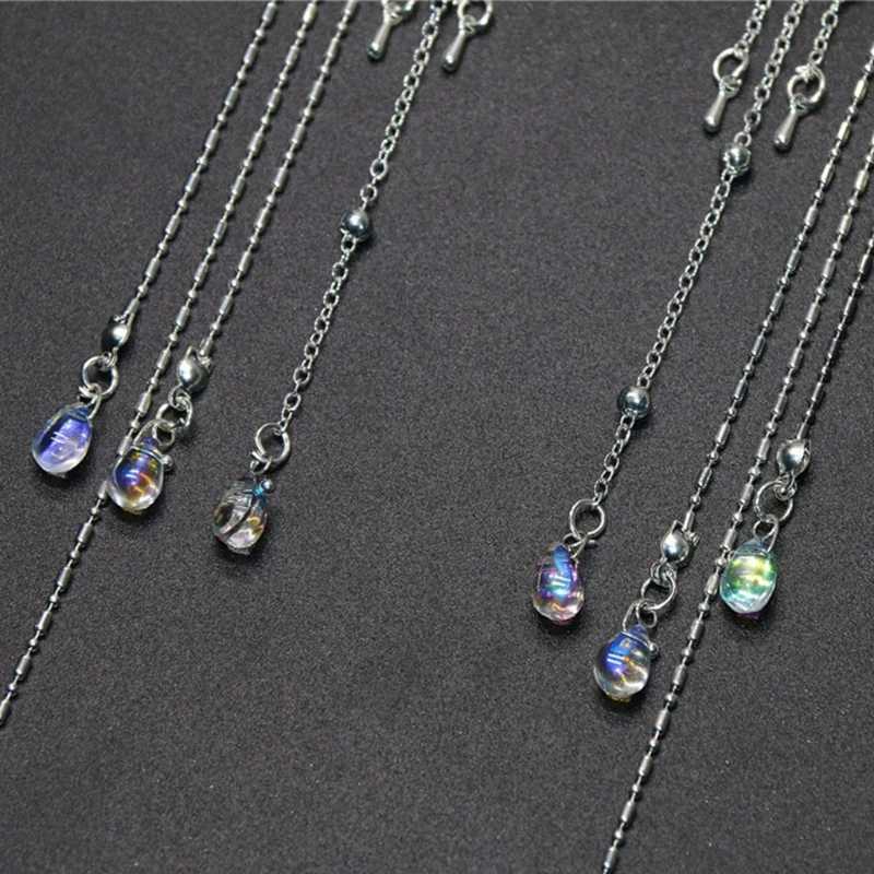 Elegant Shinning Rhinestones Long Tassel Hairwear Crystal Retro Hair Band for Women Chinese Accessories ChristmaX240913