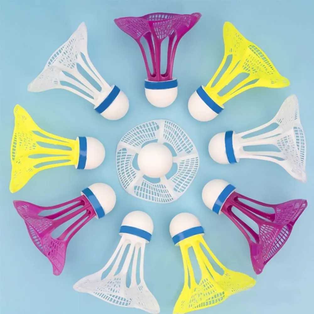 3Pcs/Pack Durable Colorful Luminous Shuttlecock Nylon Shuttlecock Ball Badminton Accessories Y240912