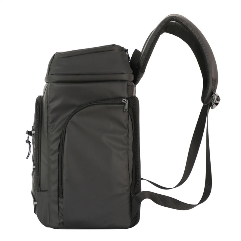 Large refrigerant bag 23L leather film 30 cans insulated backpack travel beach ice beer thermal insulation Denonis 240910