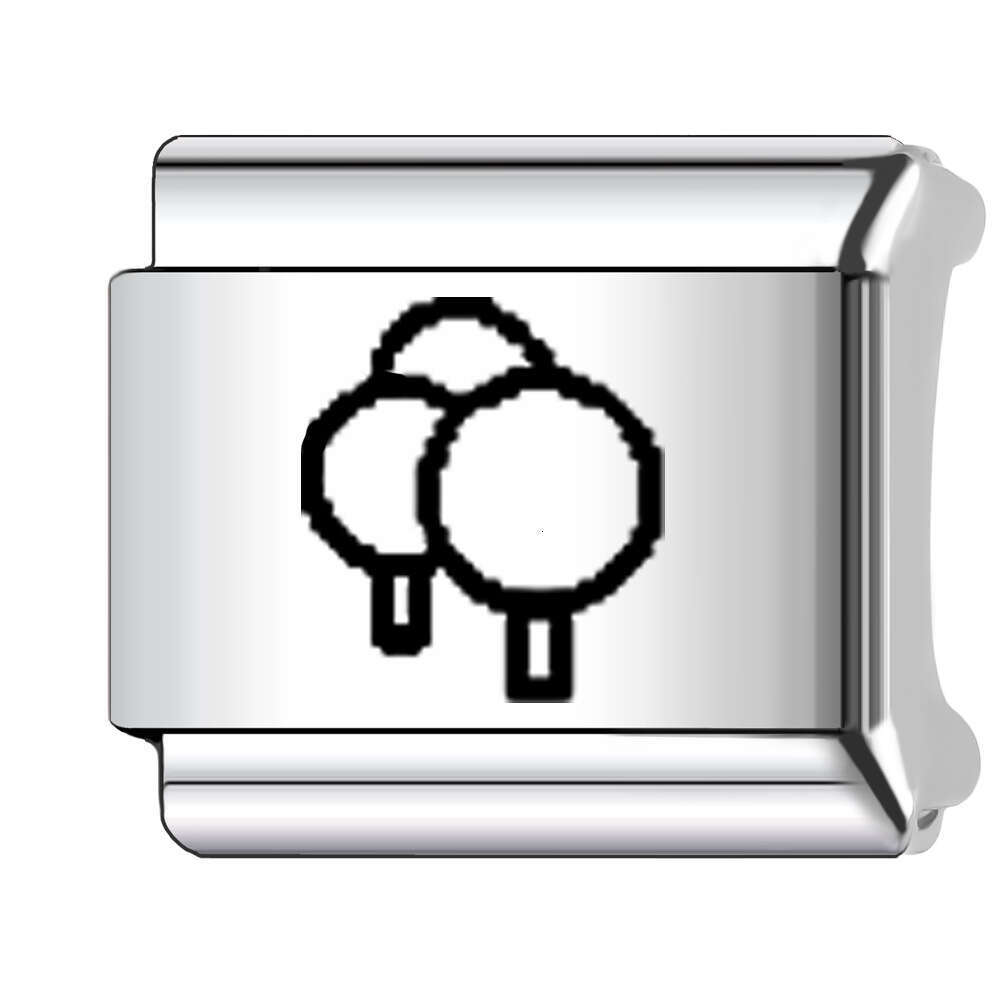 2024 New Women's Gift Sports Football Bead Italian Charms Links Beads Fit 9Mm Stainless Steel Bracelet DIY Making Jewelry