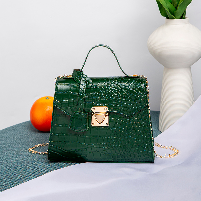 Alligator Pattern wallet purse 2024 Ladies Handbag Retro Fashion Small Square Bags luxury designer womens shoulder crossbody bags 6 colors CSD2409132