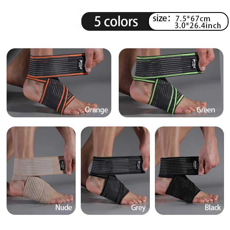 1 PCS Ankle Support Brace Ankle Guards Adjustable Compression Ankle Braces for Sports Protection Tobillera Y240913