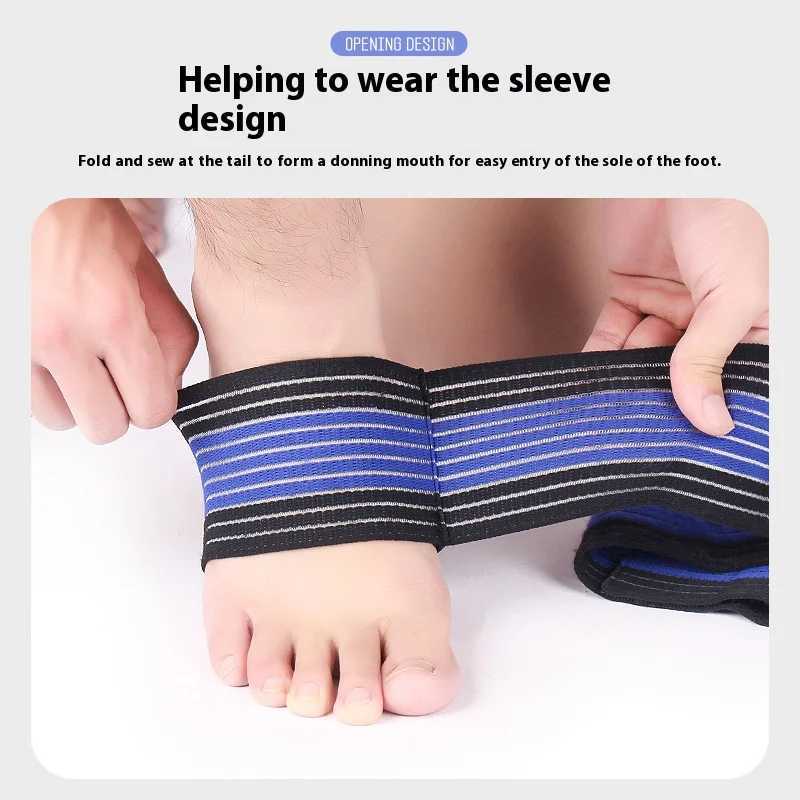 Ankle protection sprain protection football thin elastic bandage fixation ankle protection for men and women in sports Y240913