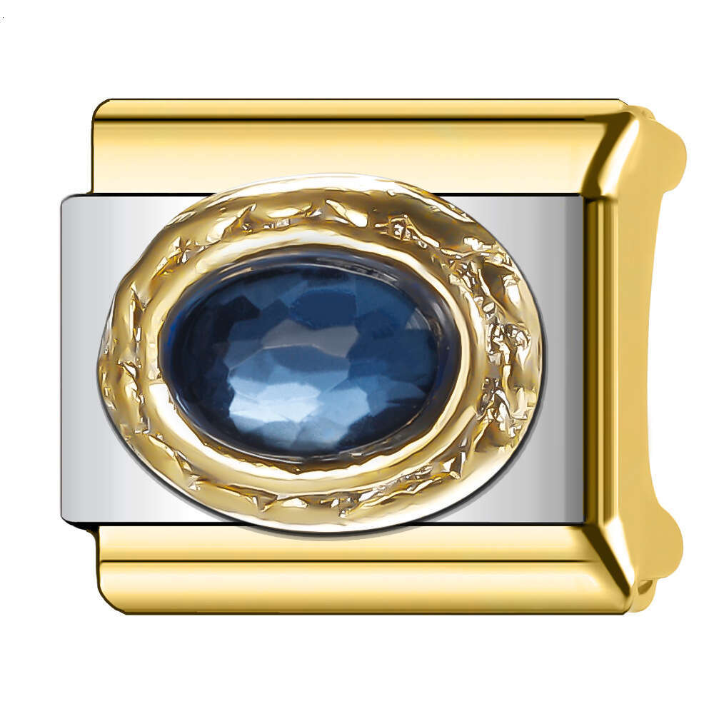 2024 Women's Gift Fit 9mm Stainless Steel Italian Charms Bracelet Links Beads DIY Hand Decoration Italian Style Classic Pattern Bracelet Accessor