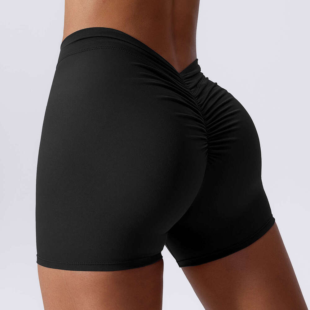 Elastic Brushed Yoga with Hip Lifting Abdominal Tightening Tight Fitness External Wear Running and Sports Pants for Women 8175 Woman Workout Clothe