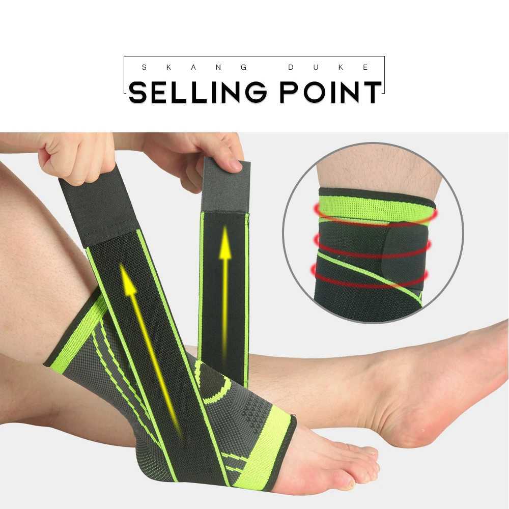 Ankle Braces Compression Ankle Support Bandage Ankle Protector Pads Gym Sports Football Basketball Boxing Men Women Elastic Y240913