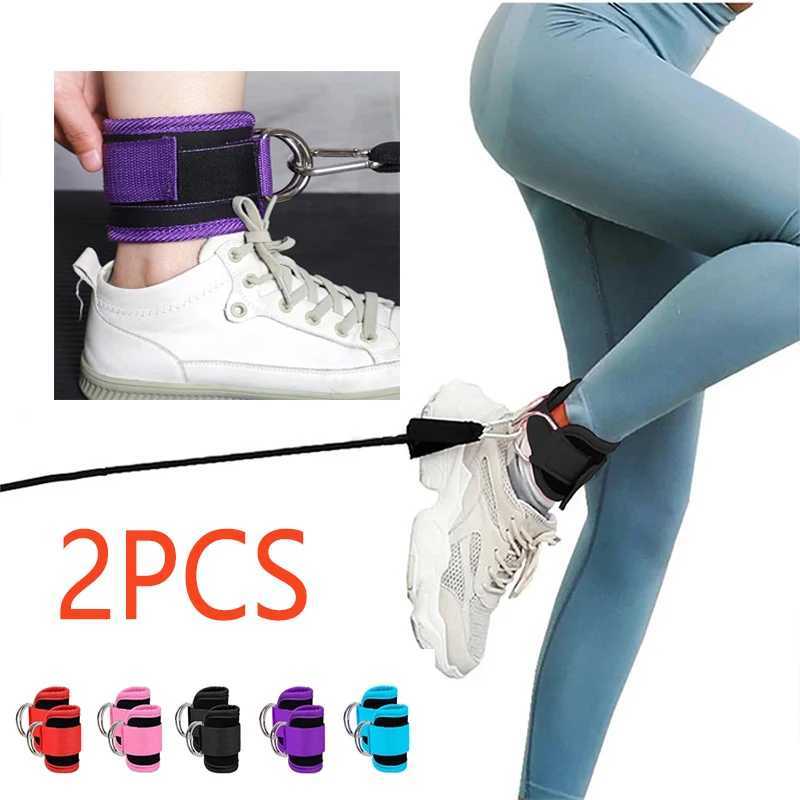 2PCS Ankle Straps for Cable Machines Padded Ankle Cuffs for Leg Exercise WorkoutsFully Adjustable and Breathable Ankle Cuffs Y240913