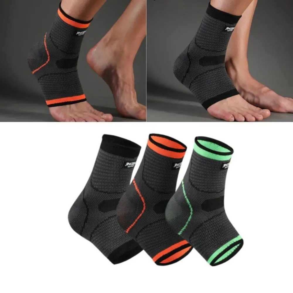 1pcs Basketball 3D Compression Ankle Brace Nylon Breathable Ankle Support Sleeve Elastic Ankle Protective Ankle Protector Women Y240913