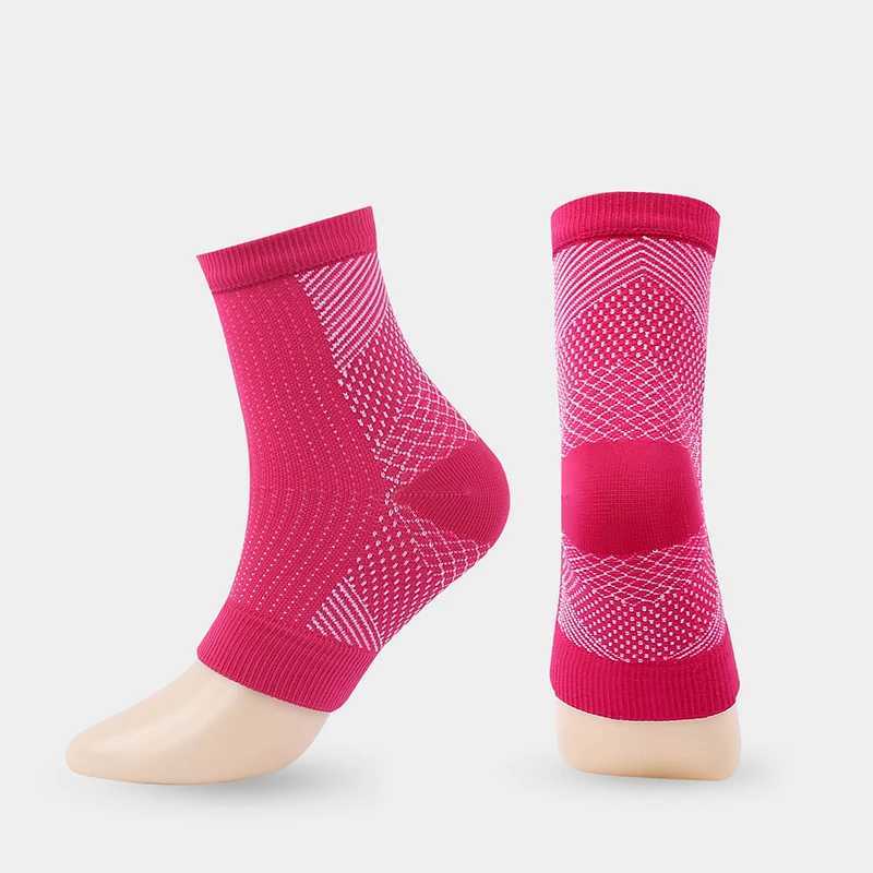 1Pair Neuropathy Socks For Men Women Soothe Compression Socks For Neuropathy Pain Ankle Brace Plantar Fasciitis Swelling Relief Y240913