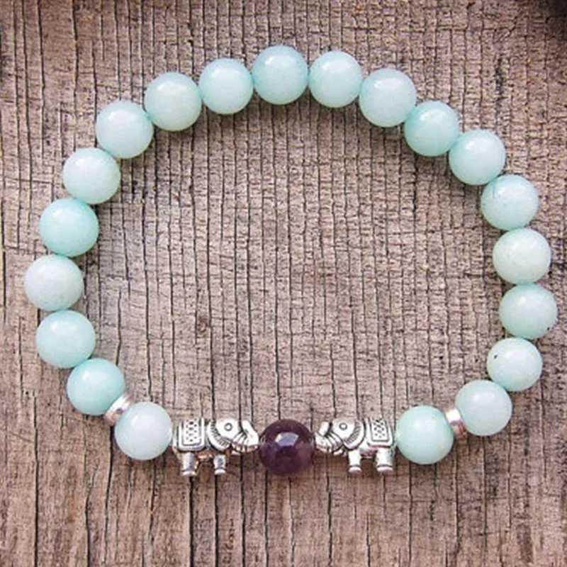 Elephant Bracelet Mara Bracelet Bead Bracelet Stone Jewelry Bracelet Buddhist Bracelet Yoga Bracelet Fertile Bracelet W240913