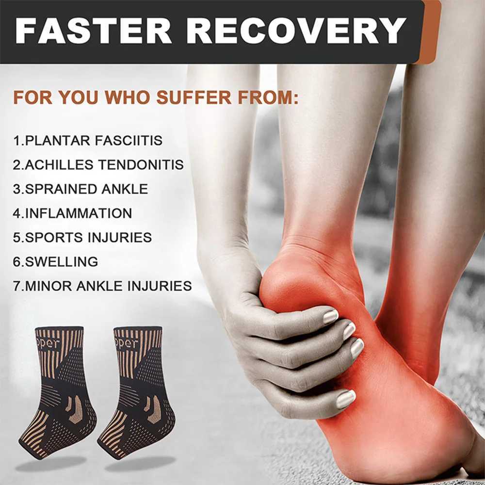 Universal Ankle Support Protection Socks Sports Running Ankle Guard Elastic Ankle Brace Foot Bandage Fitness Brace Support Y240913