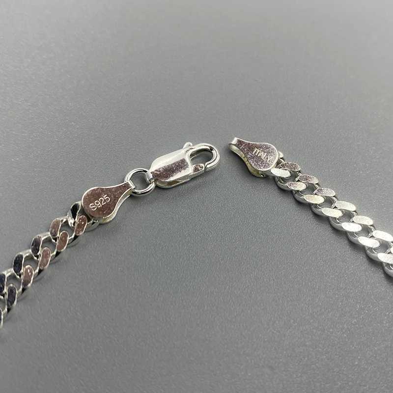 Sinya 925 Sterling Silver Cuban Chain Bracelet Hot Sale Biggest Promotion Pure Real Silver Fine Jewelry Man Women BraceletsX240913