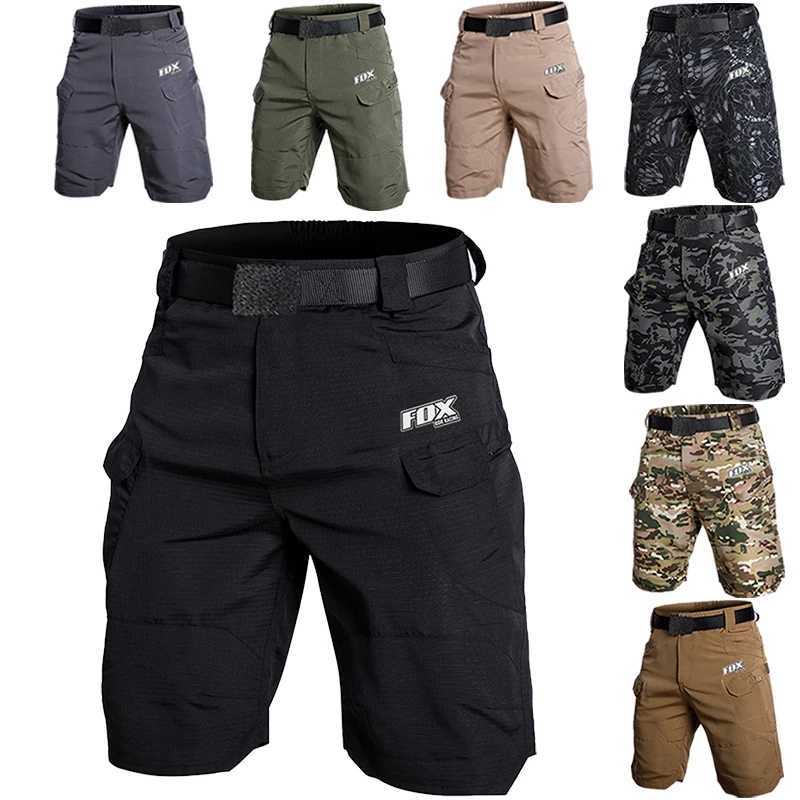 FOX RIDE RACING MTB Bike Shorts Quick drying Mountain Bike Shorts Mens Motorcycle Off road Bike Culotte Pantaloncini Ciclismo Uomo W240913