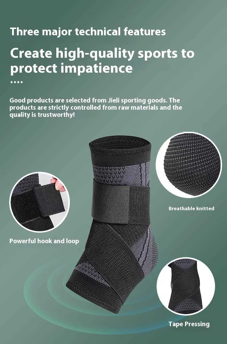 Compression strap sports ankle protection support elastic warmth ankle fixation ankle protection sports protective equipment Y240913
