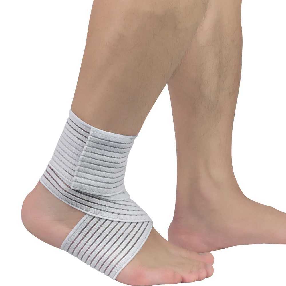 1 PC Sports wrap bandage Ankle Strain Elastic Ankle Support Brace Guard Protector Running compression straps Gym Foot Wraps 2018 Y240913