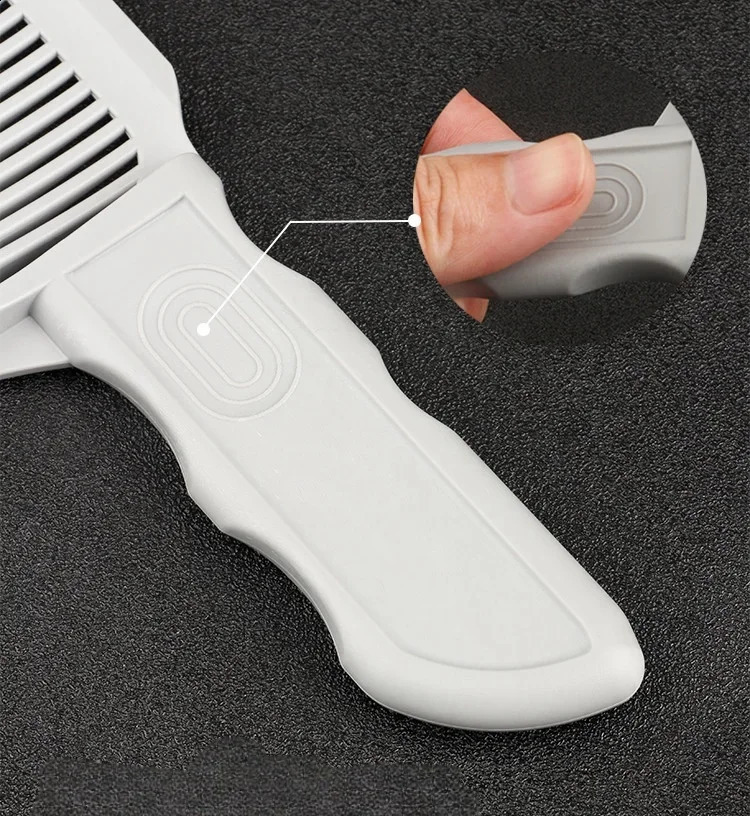 Professional Barber Fading Comb Blending Clipper Hair Cutting Fade Combs Arc n Positioning Brush 240911