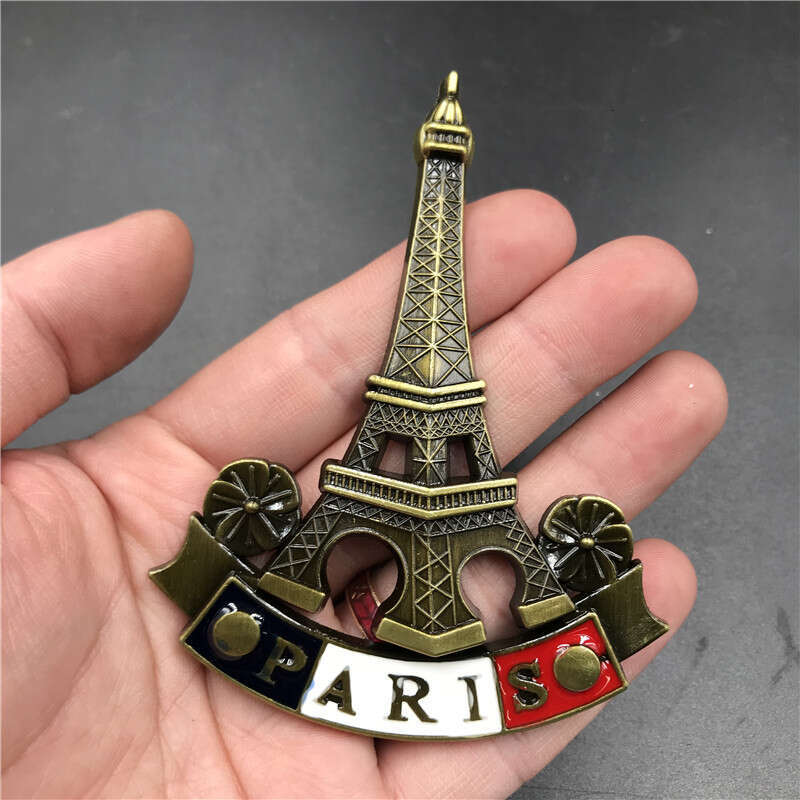 Souvenir Pairs Tower Retro Fridge Magnet Whiteboard Decorative Refrigerator Souvenir Fridge Stickers For Children Home Decor