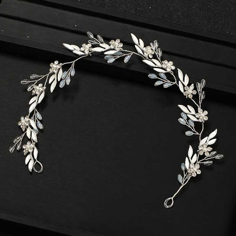 Handmade Crystal Flower Headband Tiaras Hairband For Women Bride Queen Party Wedding Bridal Hair Accessories Jewelry Band GiftsX240913