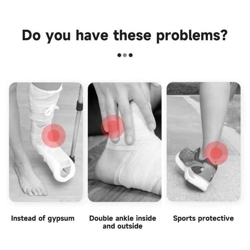 Ankle Brace Stabilizer Lace Up Support for Running Ankle Brace Ankle Support Y240913