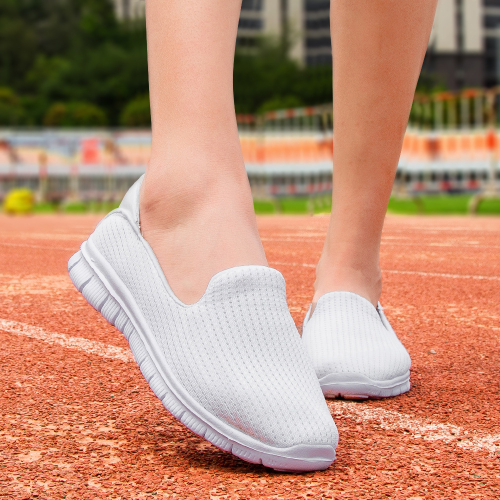 Lightweight 2021 Flat Sneakers New Women Breathable Loafers Quality Ladies Shoes Basket Femme Atillas Mujer Casualisd34 35Df