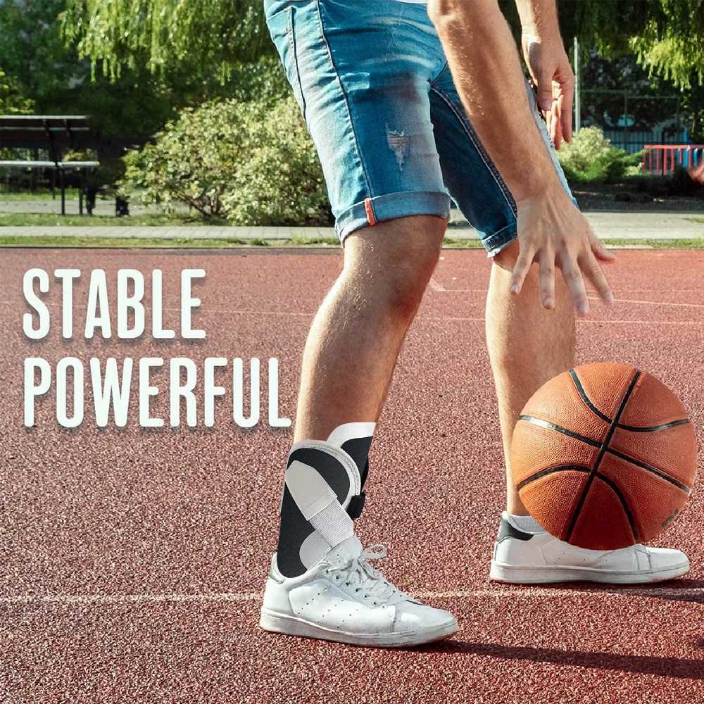 Ankle Support Strap Sports Foot Support Sprain Ankle Brace Recovery Adjustable Foot Stabilizer Brace For Fractured Foot Heel Y240913