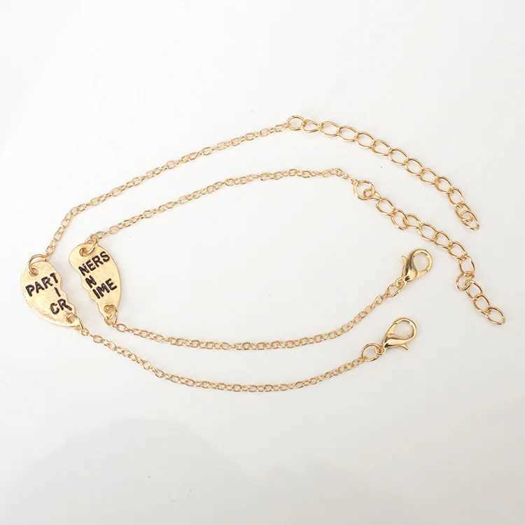 2018 New Fashion Simple Personality Bileklik Ecg Figure Lightning Bracelet Couple Heartbeat Frequency Bracelet Pulseras MujerX240913