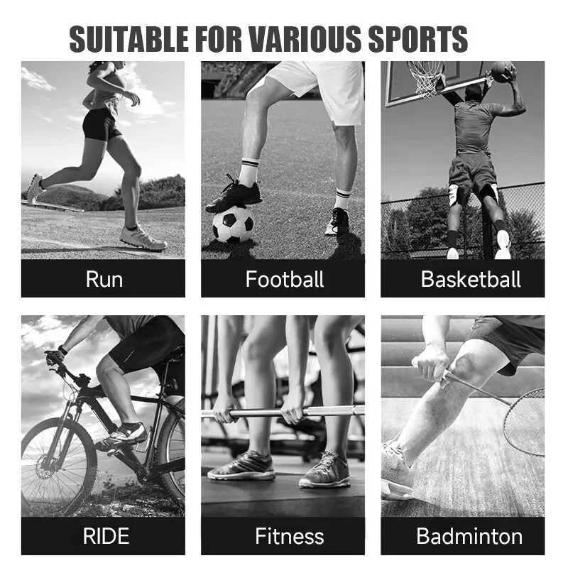 Ankle Support Brace Adjustable Strong Compression Knittd Ankle Sleeve For Men Women Sports Protection Y240914