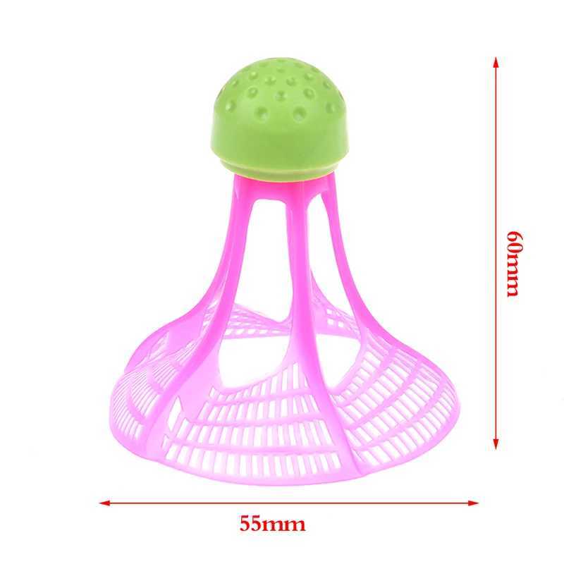 3Pcs Windproof Nylon Badminton Outdoor Anti-Wind Ball Plastic Balls Nylon Shuttlecock Stable Resistance Sport Training Balls Y240912