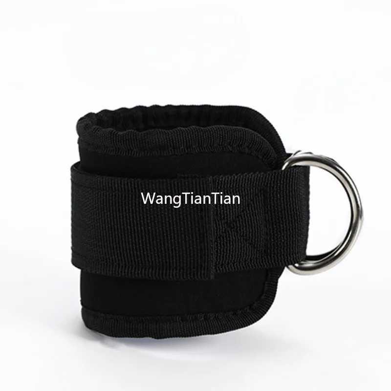 1pc Adjustable Ankle Straps TPE Resistance Rope Support Ankle for Gym Cable Machines Fitness Yoga Pilates Ankle Sport Support Y240913