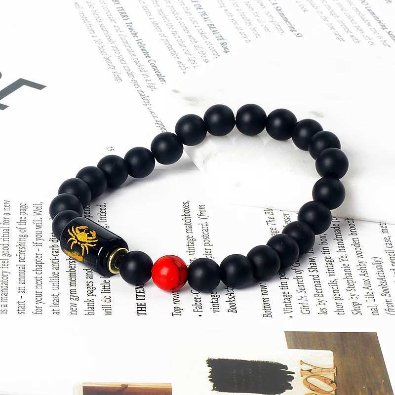 12 Zodiac Bracelets for Men Leo Libra Bracelets for Men Gemini Virgo Charm Bracelets for Women Couple Jewelry W240913